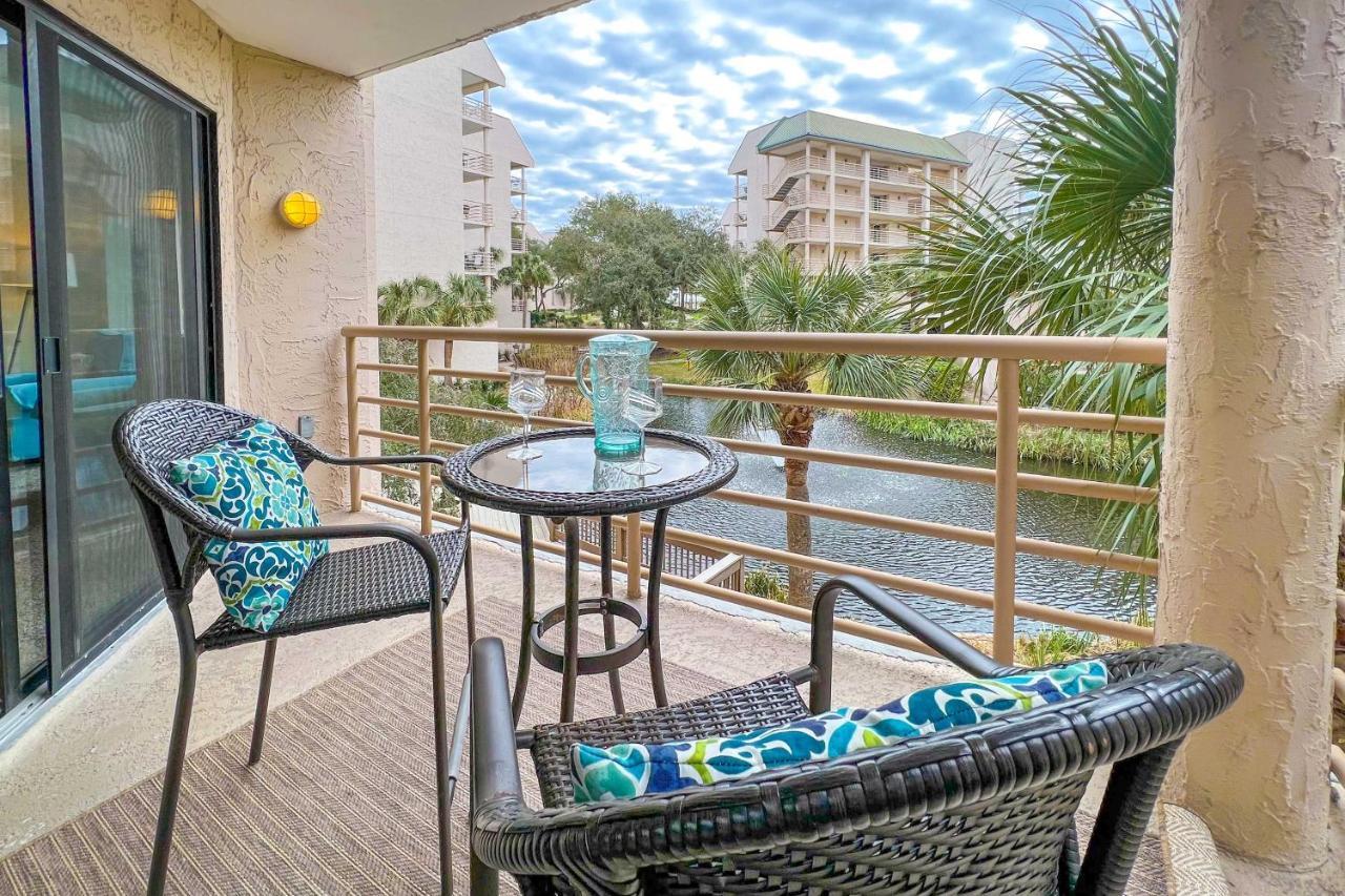 Palmetto Dunes Villa With Lagoon And Fountain Views Hilton Head Island Bagian luar foto
