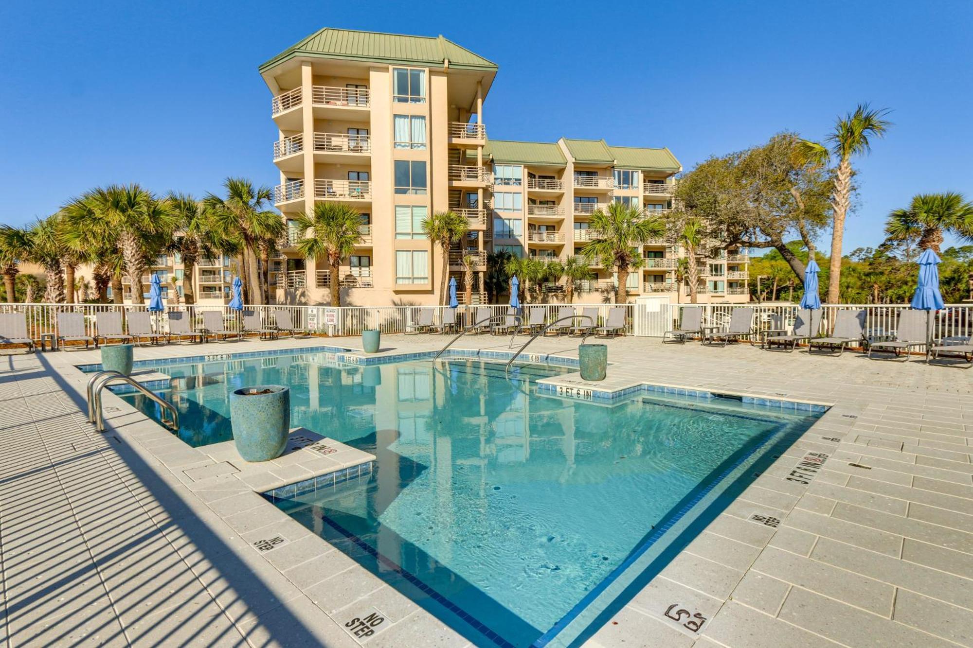 Palmetto Dunes Villa With Lagoon And Fountain Views Hilton Head Island Bagian luar foto
