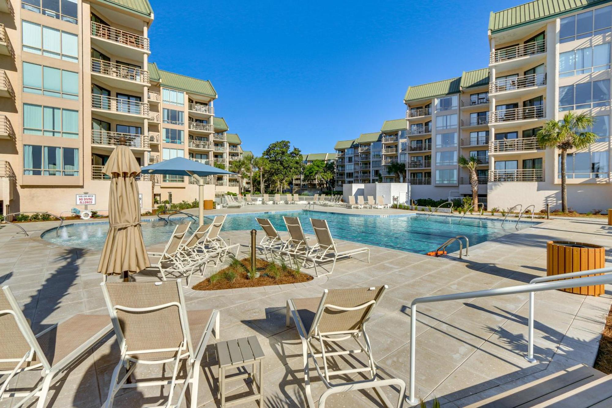 Palmetto Dunes Villa With Lagoon And Fountain Views Hilton Head Island Bagian luar foto