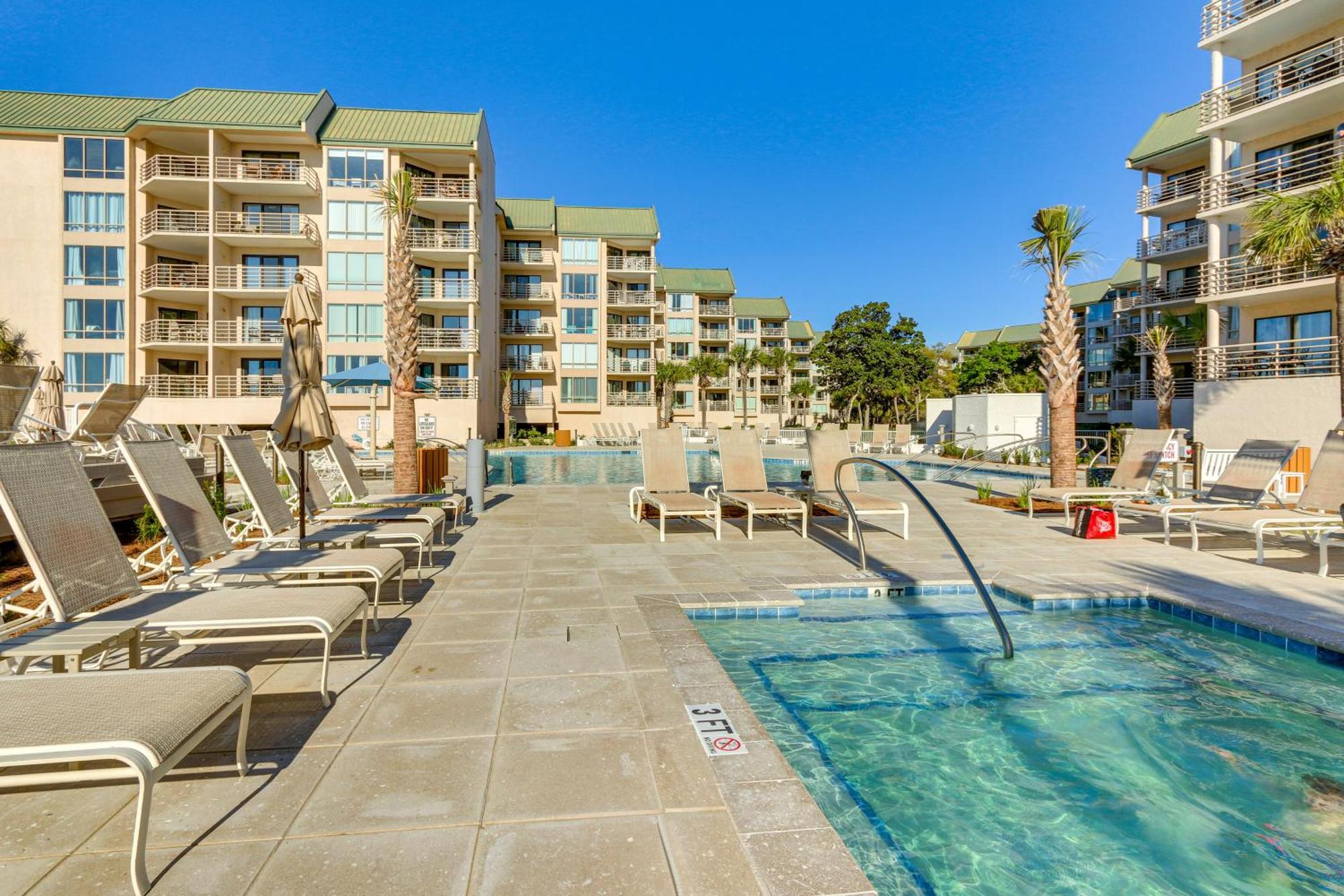Palmetto Dunes Villa With Lagoon And Fountain Views Hilton Head Island Bagian luar foto