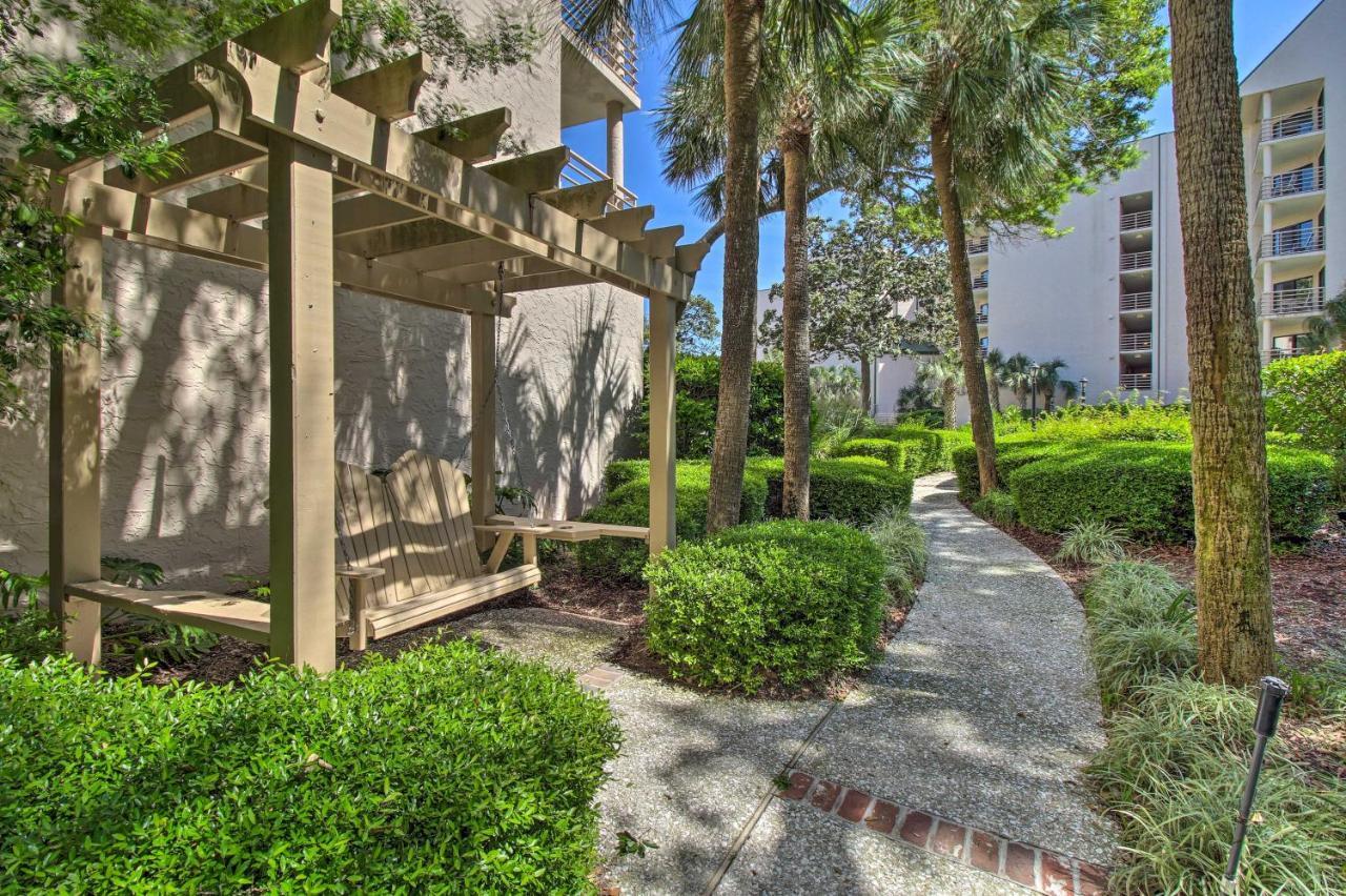 Palmetto Dunes Villa With Lagoon And Fountain Views Hilton Head Island Bagian luar foto